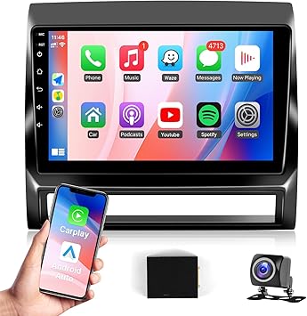 Dash Camera-Naifay-Naifay Car Radio Stereo for Toyota Tacoma 2005 2006 2007 2008 2009 2010 2011 2012 2013 2014 2015- 9 Inch IPS Touch Screen for Tacoma Car Radio Bluetooth Wireless Carplay Android Auto GPS WiFi Camera Dash Camera-Naifay-Naifay Car Radio Stereo for Toyota Tacoma 2005 2006 2007 2008 2009 2010 2011 2012 2013 2014 2015- 9 Inch IPS Touch Screen for Tacoma Car Radio Bluetooth Wireless Carplay Android Auto GPS WiFi Camera