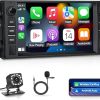 Dash Camera-Generic-for Toyota Matrix Radio 2009-2014 Android 13 Car Stereo 9″” Touchscreen Wireless Carplay Android Auto GPS Navigation with Free Reverse Camera 4G RAM+64G ROM 5