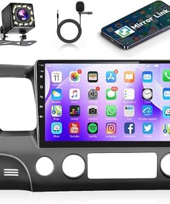 Dash Camera-podofo-Podofo for Honda Civic 2006 2007 2008 2009 2010 2011 Car Stereo Radio 10.1 inch Android Touch Screen Bluetooth Car Radio Audio with GPS Navigation WiFi Mirror Link EQ FM/RDS Backup Camera Dash Camera-podofo-Podofo for Honda Civic 2006 2007 2008 2009 2010 2011 Car Stereo Radio 10.1 inch Android Touch Screen Bluetooth Car Radio Audio with GPS Navigation WiFi Mirror Link EQ FM/RDS Backup Camera