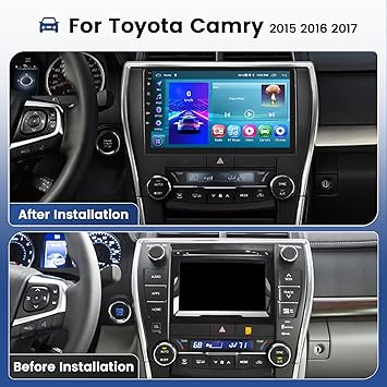 Dash Camera-Hikity-Car Stereo for Toyota Camry 2015 2016 2017 with Wireless Apple Carplay Android Auto- 2+64G Android 13 10.1 inch Touch Screen Radio with GPS WiFi BT SWC FM RDS Radio EQ Mirror Link+AHD Backup Camera 2 Dash Camera-Hikity-Car Stereo for Toyota Camry 2015 2016 2017 with Wireless Apple Carplay Android Auto- 2+64G Android 13 10.1 inch Touch Screen Radio with GPS WiFi BT SWC FM RDS Radio EQ Mirror Link+AHD Backup Camera - Image 2