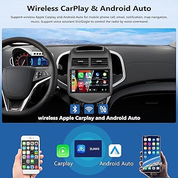 Dash Camera-CAMECHO-2G+64G Car Radio Stereo for Chevrolet Chevy Sonic 2011-2015 with Wireless CarPlay Android Auto 9″ Android 13 Car Stereo Touch Screen Head Unit with GPS Navigation WiFi Bluetooth FM AHD Backup Camera 3 Dash Camera-CAMECHO-2G+64G Car Radio Stereo for Chevrolet Chevy Sonic 2011-2015 with Wireless CarPlay Android Auto 9" Android 13 Car Stereo Touch Screen Head Unit with GPS Navigation WiFi Bluetooth FM AHD Backup Camera - Image 3