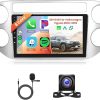 Dash Camera-Hikity-[2+64G] Hikity Android 13 Car Stereo for Subaru Forester Impreza WRX Radio 2008-2012 with Wireless Apple CarPlay Android Auto- 9 Inch Touchscreen Car Radio Bluetooth GPS WiFi HiFi FM MIC Backup Camera 4
