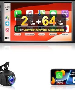 Dash Camera-podofo-Podofo 2+64G Android 13 Car Stereo for Jeep Wrangler Dodge Chevrolet Chrysler with Wireless Carplay&Android Auto-7Inch HD Touch Screen Radio with GPS/WiFi/Mirror Link/Bluetooth/FM/RDS+AHD Camera Dash Camera-podofo-Podofo 2+64G Android 13 Car Stereo for Jeep Wrangler Dodge Chevrolet Chrysler with Wireless Carplay&Android Auto-7Inch HD Touch Screen Radio with GPS/WiFi/Mirror Link/Bluetooth/FM/RDS+AHD Camera