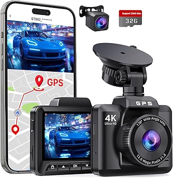 Dash Camera-ecomoment-Dash Cam Front and Rear- Ecomoment 4K+1080P Dual Dash Camera for Cars Dash Camera-ecomoment-Dash Cam Front and Rear- Ecomoment 4K+1080P Dual Dash Camera for Cars