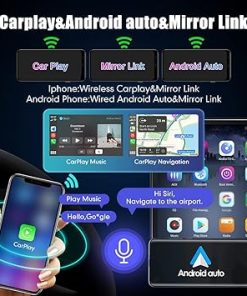 Dash Camera-KUNFINE-Kunfine Tesla Style Car CarPlay Android Auto Navigation Stereo GPS Radio Reverse Camera 9.7″ IPS Touchscreen Headunit Tablet Media Player For Cadillac ATS XTS 2013-2018- if Applicable Quad Core 1G+32G 2