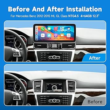 Dash Camera-ZBARK-Android 13 Car Radio Screen for Mercedes Benz ML GL Class NTG4.5 from 2012 to 2015 Multimedia Video Player Navigaion GPS DVD Support Carplay Android Auto WiFi 3 Dash Camera-ZBARK-Android 13 Car Radio Screen for Mercedes Benz ML GL Class NTG4.5 from 2012 to 2015 Multimedia Video Player Navigaion GPS DVD Support Carplay Android Auto WiFi - Image 3