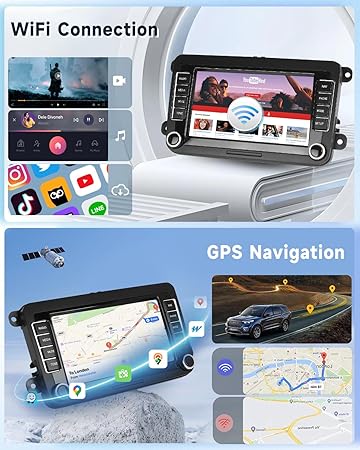 Dash Camera-Rimoody-Android Car Stereo for VW Golf 5 6 Passat Jetta Caddy EOS T5 Tiguan Touran CC Polo Car Radio- Rimoody 7” Touchscreen Head Unit Mirror Link Bluetooth WiFi GPS Navigation FM/RDS USB Rear Camera SWC 3 Dash Camera-Rimoody-Android Car Stereo for VW Golf 5 6 Passat Jetta Caddy EOS T5 Tiguan Touran CC Polo Car Radio- Rimoody 7'' Touchscreen Head Unit Mirror Link Bluetooth WiFi GPS Navigation FM/RDS USB Rear Camera SWC - Image 3