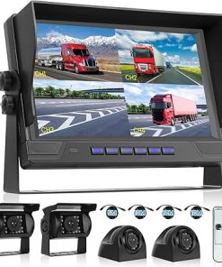 Dash Camera-Hodozzy-Wired Backup Camera System 1080P- Hodozzy 9 Inch 4 Split Screen Monitor System Dash Camera-Hodozzy-Wired Backup Camera System 1080P- Hodozzy 9 Inch 4 Split Screen Monitor System