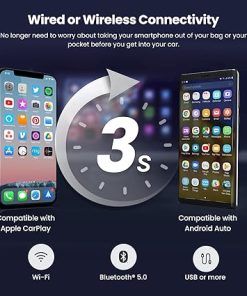 Dash Camera-maXpeedingrods-maXpeedingrods Double Din Android Car Stereo Radio with Wireless Apple CarPlay & Android Auto- 7 Inch HD Touchscreen in-Dash GPS Navigation Head Unit 2