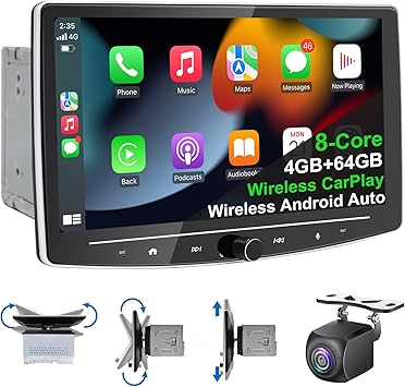 Dash Camera-IYING-Double Din Car Stereo Wireless CarPlay Android Auto 4G+64G 8-Core Detachable 10 Inch Touchscreen Car Radio Dual Bluetooth AM FM GPS Navigation WiFi Car Audio Receiver with Backup Camera 2Din Head Unit Dash Camera-IYING-Double Din Car Stereo Wireless CarPlay Android Auto 4G+64G 8-Core Detachable 10 Inch Touchscreen Car Radio Dual Bluetooth AM FM GPS Navigation WiFi Car Audio Receiver with Backup Camera 2Din Head Unit