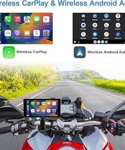 Dash Camera-LBW-LBW Premium Motorcycle DVR: Wireless Apple Carplay & Android Auto- Dual HD 1080P Cameras 2