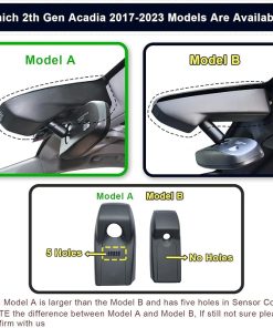 Dash Camera-mangoal-Front 4K & Rear 1080p Dash Cam for GMC Acadia 2017-2023 (Model A)- Model A & Model B Have Same Models Years but Vehicle Sensor Cover are Different 2