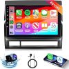 Dash Camera-Hodozzy-[4G+64G] Android Car Stereo for Toyota Tacoma 2005-2015 Radio with Wireless Carplay Android Auto Mirror Link- Hodozzy 9 inch Touch Screen with GPS