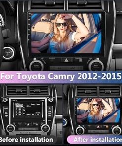 Dash Camera-EagleNav-Android 13 [2GB+64GB] Car Radio Compatible for Toyota Camry 2012 2013 2014 with Reverse Camera- 10 Inch Touch Screen with GPS/FM/AM/SWC 2