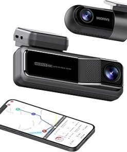 Dash Camera-Miofive-Miofive Front and Rear Dash Camera- 4K + 2K Dual Dash Cam with 5G WiFi