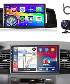 Dash Camera-Inefala-2+64GB Inefala for Toyota Corolla EX 2005-2012 Android 13 Car Radio Stereo- 9 Inch HD Touchscreen with Wireless Carplay Android Auto WiFi GPS Bluetooth FM/RDS Radio SWC USB AHD Backup Camera Dash Camera-Inefala-2+64GB Inefala for Toyota Corolla EX 2005-2012 Android 13 Car Radio Stereo- 9 Inch HD Touchscreen with Wireless Carplay Android Auto WiFi GPS Bluetooth FM/RDS Radio SWC USB AHD Backup Camera