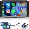 Dash Camera-VECHTEL-9 Inch Android 13 Car Radio for Mercedes Benz Smart Fortwo 2005-2010 with Wireless CarPlay/Android Auto- 8 Core 4G+64G