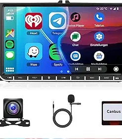 Dash Camera-Rimoody-4+64G Android Car Radio Stereo for VW Passat Jetta Tiguan Golf MK5 MK6 T5 EOS Polo Touran Seat Sharan Carplay Android Auto- 9” Touchscreen with Mirror Link WiFi Bluetooth GPS FM RDS DSP Rear Camera Dash Camera-Rimoody-4+64G Android Car Radio Stereo for VW Passat Jetta Tiguan Golf MK5 MK6 T5 EOS Polo Touran Seat Sharan Carplay Android Auto- 9” Touchscreen with Mirror Link WiFi Bluetooth GPS FM RDS DSP Rear Camera