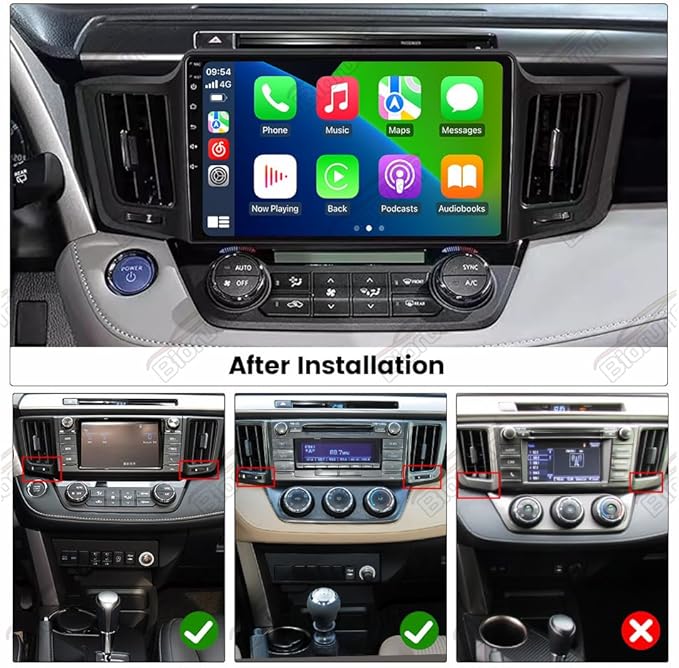 Dash Camera-Biorunn-Android 13 Car Stereo Radio for Toyota RAV4 2013-2018- Biorunn 10.1 inch GPS Wireless Wired Car-Play Android Auto IPS Touch Screen Navigation WiFi FM RDS Head Unit 2 Dash Camera-Biorunn-Android 13 Car Stereo Radio for Toyota RAV4 2013-2018- Biorunn 10.1 inch GPS Wireless Wired Car-Play Android Auto IPS Touch Screen Navigation WiFi FM RDS Head Unit - Image 2