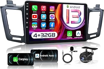 Dash Camera-Jingelsye-Car Radio Stereo for Toyota RAV4 2013-2018: 8 Core 4+32G 10.1” 1280*800 Touchscreen Head Unit – Wireless Carplay Android Auto 5GWiFi GPS Navigation Bluetooth FM DSP RDS SWC Mirror Link Backup Camera Dash Camera-Jingelsye-Car Radio Stereo for Toyota RAV4 2013-2018: 8 Core 4+32G 10.1'' 1280*800 Touchscreen Head Unit - Wireless Carplay Android Auto 5GWiFi GPS Navigation Bluetooth FM DSP RDS SWC Mirror Link Backup Camera