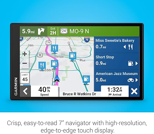 Dash Camera-Garmin-Garmin DriveSmart 86- 8-inch Car GPS Navigator with Bright 3 Dash Camera-Garmin-Garmin DriveSmart 86- 8-inch Car GPS Navigator with Bright - Image 3