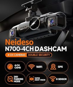 Dash Camera-Neideso-360° Dash Cam Front- Rear and Inside 2