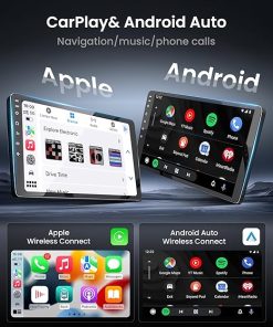 Dash Camera-Fortdows-5G WiFi Upgrade Car Radio for Toyota RAV4 2007 2008 2009 2010 2011 2012: 9 inch 1280 * 800 HD Touchscreen Stereo with Wireless Carplay Android Auto 1080P Backup Camera Bluetooth DSP GPS SWC FM 2