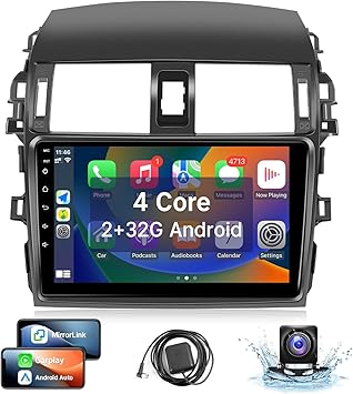 Dash Camera-Leadfan-Leadfan Android Car Radio for Toyota Corolla 2009 2010 2011 2012 2013 Stereo Upgrade with Wireless Carplay Android Auto- 9” TouchScreen with Bluetooth WIFI GPS Navigation SWC MirrorLink Backup Camera Dash Camera-Leadfan-Leadfan Android Car Radio for Toyota Corolla 2009 2010 2011 2012 2013 Stereo Upgrade with Wireless Carplay Android Auto- 9'' TouchScreen with Bluetooth WIFI GPS Navigation SWC MirrorLink Backup Camera
