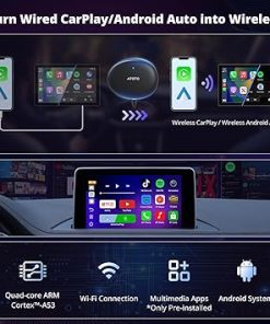 Dash Camera–AD5 Wireless CarPlay/Android Auto AI Box- Plug & Play 2