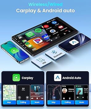 Dash Camera-METEESER-4+64G for Toyota Hilux 2005-2014 Wireless CarPlay Car Stereo Receiver- 9 Inch Android Auto IPS 1280 * 720 Touchscreen Headunit 3 Dash Camera-METEESER-4+64G for Toyota Hilux 2005-2014 Wireless CarPlay Car Stereo Receiver- 9 Inch Android Auto IPS 1280 * 720 Touchscreen Headunit - Image 3