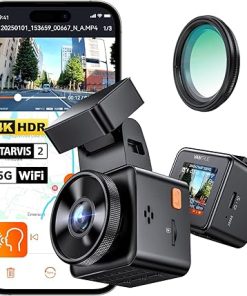 Dash Camera-VANTRUE-Vantrue E1 Pro 4K Mini Dash Cam Front- STARVIS 2 PlatePix™ HDR Night Vision Car Camera