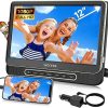 Dash Camera-WONNIE-Car DVD Player- WONNIE 12″ Portable DVD Player with Headrest Mount