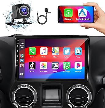 Dash Camera-podofo-8Core 2G+64G Wireless Android Auto & Apple Carplay Car Stereo for Jeep Wrangler JK 2015 2016 2017-5GWiFi 10.1″ IPS 1280*720 Touchscreen Car Radio with Bluetooth5.0 Dash Camera-podofo-8Core 2G+64G Wireless Android Auto & Apple Carplay Car Stereo for Jeep Wrangler JK 2015 2016 2017-5GWiFi 10.1" IPS 1280*720 Touchscreen Car Radio with Bluetooth5.0