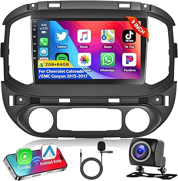 Dash Camera-podofo-Podofo 2+64G Wireless Apple Carplay Android Auto Car Stereo for Chevy Colorado GMC Canyon Radio Upgrade 2015 2016 2017 2018 2019-9 Inch QLED Touch Screen Audio with GPS/DSP/SWC/Bluetooth/WiFi/FM&RDS Dash Camera-podofo-Podofo 2+64G Wireless Apple Carplay Android Auto Car Stereo for Chevy Colorado GMC Canyon Radio Upgrade 2015 2016 2017 2018 2019-9 Inch QLED Touch Screen Audio with GPS/DSP/SWC/Bluetooth/WiFi/FM&RDS