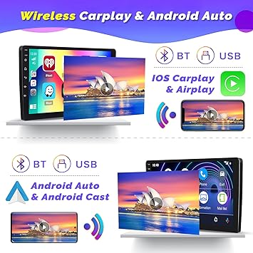 Dash Camera-Hikity-Hikity 2+64GB Android 13 Car Stereo for Audi Q5 2010-2018 Radio with Wireless Carplay Android Auto Mirror Link- 9 Inch Touchscreen GPS WiFi Bluetooth FM RDS MIC Backup Camera 3 Dash Camera-Hikity-Hikity 2+64GB Android 13 Car Stereo for Audi Q5 2010-2018 Radio with Wireless Carplay Android Auto Mirror Link- 9 Inch Touchscreen GPS WiFi Bluetooth FM RDS MIC Backup Camera - Image 3