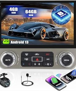 Dash Camera-AMprime-[4+64G] 8-Core Android 13 Car Stereo for Chevrolet Chevy Camaro 2010-2015 with Wireless Carplay&Android Auto-9 Inch Car Radio with Mirror Link Bluetooth FM/RDS WiFi GPS SWC Dual USB+AHD Backup Camera
