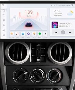 Dash Camera-hizpo-hizpo 10.33 inch Car Radio Stereo for Jeep Wrangler JK (2007-2018)- 8 core 4GB+32GB Navigation QLED Touchscreen with CarPlay Android Auto Bluetooth DSP SWC RDS USB Local Weather