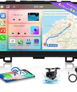 Dash Camera-Hikity-for Honda CRV 2007-2011 Android 13 Car Stereo Wireless Carplay- 8 Core 4+64GB 9 Inch IPS Touchscreen Android Auto Car Radio GPS Navigation WiFi Bluetooth Mirror Link Dash Camera-Hikity-for Honda CRV 2007-2011 Android 13 Car Stereo Wireless Carplay- 8 Core 4+64GB 9 Inch IPS Touchscreen Android Auto Car Radio GPS Navigation WiFi Bluetooth Mirror Link