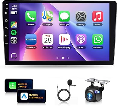 Dash Camera-METEESER-4+64G Android 13 Car Stereo Double Din Radio- 9 Inch IPS Touch Screen Car Stereo Wireless Apple Carplay Android Auto Car Radio Bluetooth GPS WiFi HiFi 32EQ DSP FM RDS SWC+Mic Dash Camera-METEESER-4+64G Android 13 Car Stereo Double Din Radio- 9 Inch IPS Touch Screen Car Stereo Wireless Apple Carplay Android Auto Car Radio Bluetooth GPS WiFi HiFi 32EQ DSP FM RDS SWC+Mic