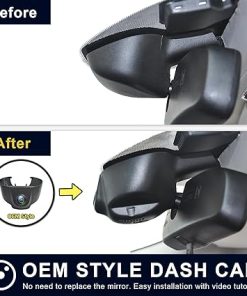 Dash Camera-mangoal-4K Dash Cam Custom Fit for Chrysler 200- 2015 2016 2017 2