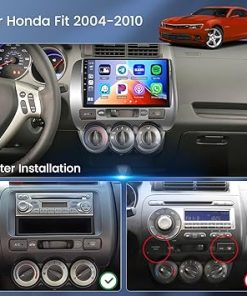 Dash Camera-Hikity-Car Radio Stereo for Honda Fit 2004-2010- Wireless Carplay Android Auto 2