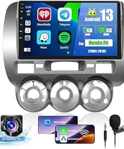 Dash Camera-Hikity-Car Radio Stereo for Honda Fit 2004-2010- Wireless Carplay Android Auto Dash Camera-Hikity-Car Radio Stereo for Honda Fit 2004-2010- Wireless Carplay Android Auto