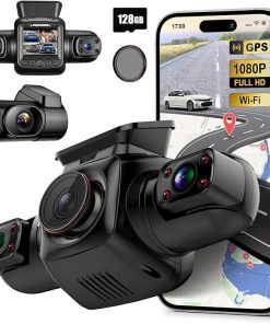 Dash Camera-PRUVEEO-PRUVEEO 360 Degree View 4 Channel Dash Cam Front and Rear Inside Left Right- Dash Camera for Cars with CPL Dash Camera-PRUVEEO-PRUVEEO 360 Degree View 4 Channel Dash Cam Front and Rear Inside Left Right- Dash Camera for Cars with CPL
