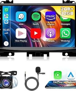 Dash Camera-EWLSAC-Android 13.0 Double Din Car Stereo for Mercedes Benz Sprinter 2006-2017- 9 Inch HD Touch Screen Car Audio Receiver with GPS