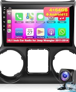 Dash Camera-Inexaccessories-4+64GB Upgraded Car Stereo for Jeep Wrangler 2011 2012 2013 2014- 10.2 Inch Car Radio with Carplay&Android Auto Support GPS Navigation Dash Camera-Inexaccessories-4+64GB Upgraded Car Stereo for Jeep Wrangler 2011 2012 2013 2014- 10.2 Inch Car Radio with Carplay&Android Auto Support GPS Navigation
