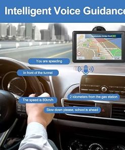 Dash Camera-UNSXHIT-GPS Navigator for Car Truck RV- 9-inch High-Definition Touch Screen，2025 Maps (Free Lifetime Updates) 2