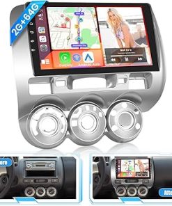 Dash Camera-Hikity-Car Radio for Honda Fit 2004 2005 2006 2007 2008 2009 2010-Wireless Carplay Android Auto Dash Camera-Hikity-Car Radio for Honda Fit 2004 2005 2006 2007 2008 2009 2010-Wireless Carplay Android Auto