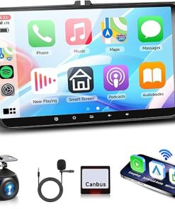 Dash Camera-Rimoody-Rimoody 2+64G Android Car Stereo for VW Passat Jetta Tiguan Golf MK5 MK6 T5 EOS Polo- 9” Touchscreen