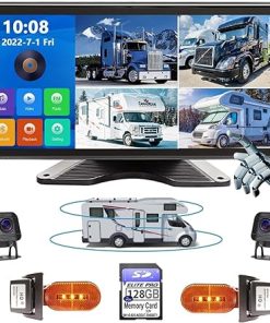 Dash Camera-RVeligacy-10.36-Inch 6 Split Touchable 128GB Large Audio Screen 1080P Backup Camera Monitor & Built-in DVR Video Recorder for RV Truck Trailer Rear Side Front Reversing View Wired System Image Waterproof DCD104 Dash Camera-RVeligacy-10.36-Inch 6 Split Touchable 128GB Large Audio Screen 1080P Backup Camera Monitor & Built-in DVR Video Recorder for RV Truck Trailer Rear Side Front Reversing View Wired System Image Waterproof DCD104