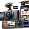Dash Camera-QOZ-Mirror Dash Camera for Car 3 Channel with 4K Front Interior and Rear Camera w/GPS WiFi Reverse Assist IR Night Vision G-Sensor WDR Time Lapse Parking Monitor (12 Inch) 5 Dash Camera-QOZ-Mirror Dash Camera for Car 3 Channel with 4K Front Interior and Rear Camera w/GPS WiFi Reverse Assist IR Night Vision G-Sensor WDR Time Lapse Parking Monitor (12 Inch) 5